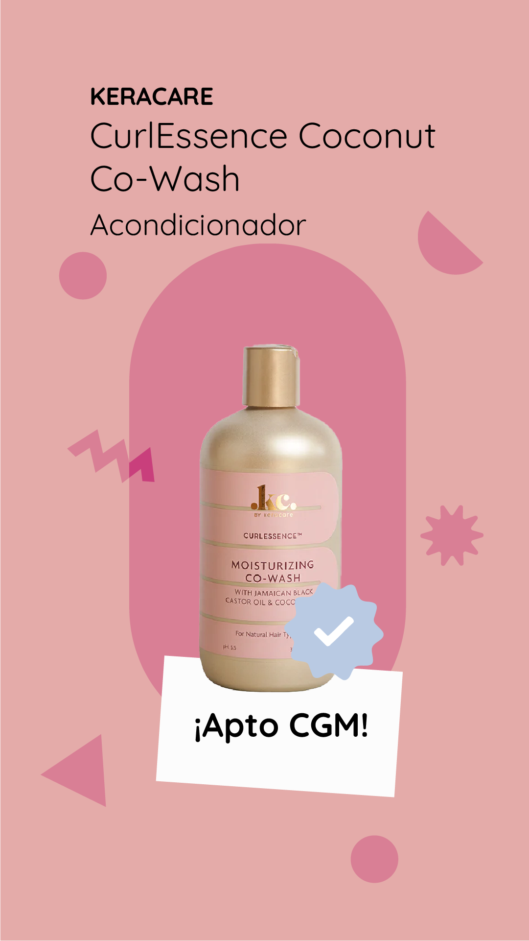 KeraCare Curlessence Co-Wash, ¿es apto?