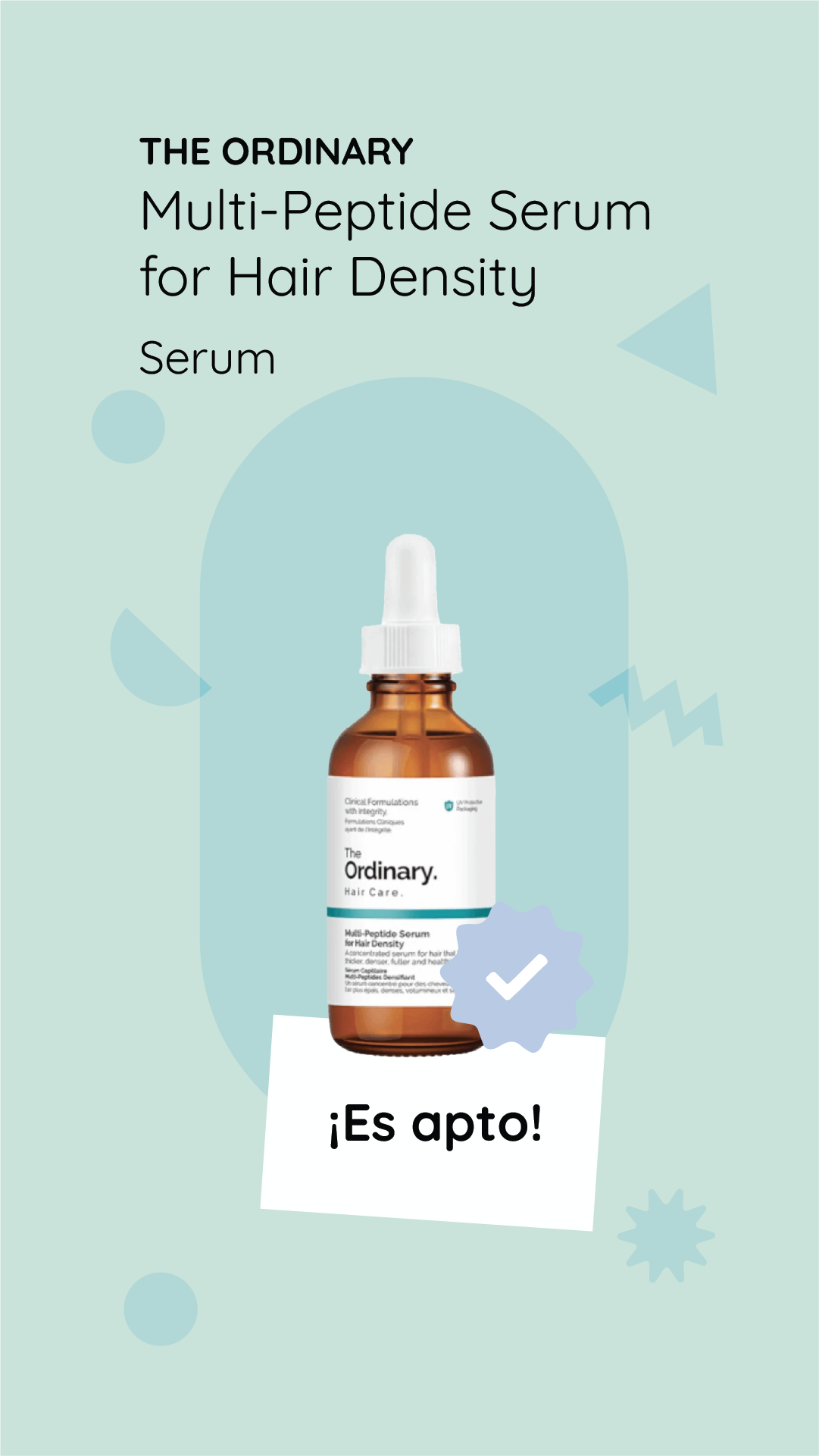 Multi-Peptide Serum for Hair Density de The Ordinary: ¿Apto para el Método Curly?